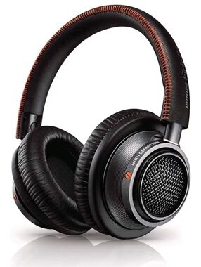 Philips Fidelio L2 Over-Ear Open-Air Headphones 40mm Drivers- Black Fl2P w Mic